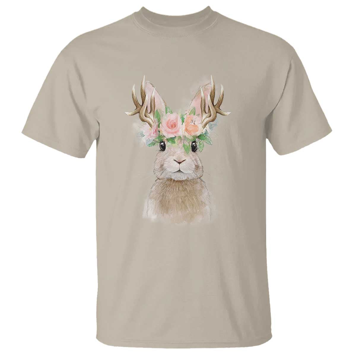 Ostara Pagan Eostre Easter Day T Shirt Rabbit Wolpertinger Spring Equinox Festival