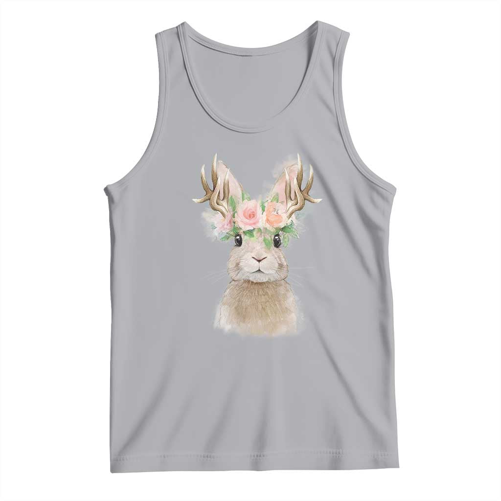 Ostara Pagan Eostre Easter Day Tank Top Rabbit Wolpertinger Spring Equinox Festival