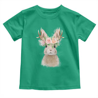 Ostara Pagan Eostre Easter Day Toddler T Shirt Rabbit Wolpertinger Spring Equinox Festival