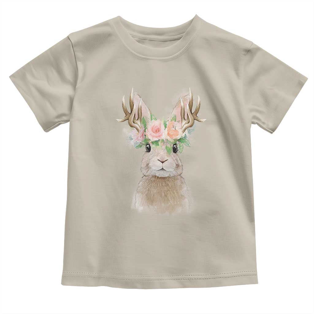 Ostara Pagan Eostre Easter Day Toddler T Shirt Rabbit Wolpertinger Spring Equinox Festival