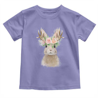 Ostara Pagan Eostre Easter Day Toddler T Shirt Rabbit Wolpertinger Spring Equinox Festival
