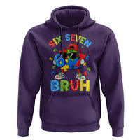 67 Autism Awareness Hoodie Funny Six Seven Bruh Autistic Puzzle Kids Boys