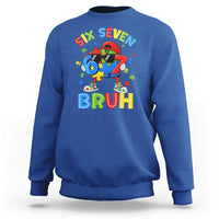 67 Autism Awareness Sweatshirt Funny Six Seven Bruh Autistic Puzzle Kids Boys