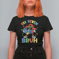 67 Autism Awareness T Shirt For Women Funny Six Seven Bruh Autistic Puzzle Kids Boys
