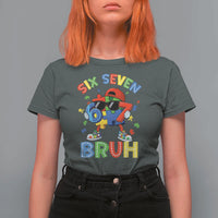 67 Autism Awareness T Shirt For Women Funny Six Seven Bruh Autistic Puzzle Kids Boys