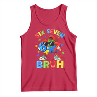 67 Autism Awareness Tank Top Funny Six Seven Bruh Autistic Puzzle Kids Boys