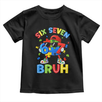 67 Autism Awareness Toddler T Shirt Funny Six Seven Bruh Autistic Puzzle Kids Boys
