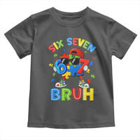 67 Autism Awareness Toddler T Shirt Funny Six Seven Bruh Autistic Puzzle Kids Boys