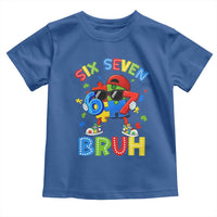 67 Autism Awareness Toddler T Shirt Funny Six Seven Bruh Autistic Puzzle Kids Boys