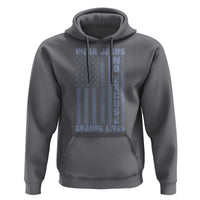 Denim Day Awareness Hoodie Wear Jeans No Excuse Change Lives Vintage American Flag