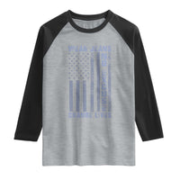 Denim Day Awareness Raglan Shirt Wear Jeans No Excuse Change Lives Vintage American Flag