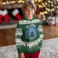 Denim Day Awareness Ugly Christmas Sweater In April We Wear Jeans Rainbow