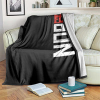 No Kings Protest Nope Funny Political Satire Throw Blanket