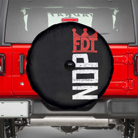 No Kings Protest Nope Funny Political Satire Spare Tire Cover
