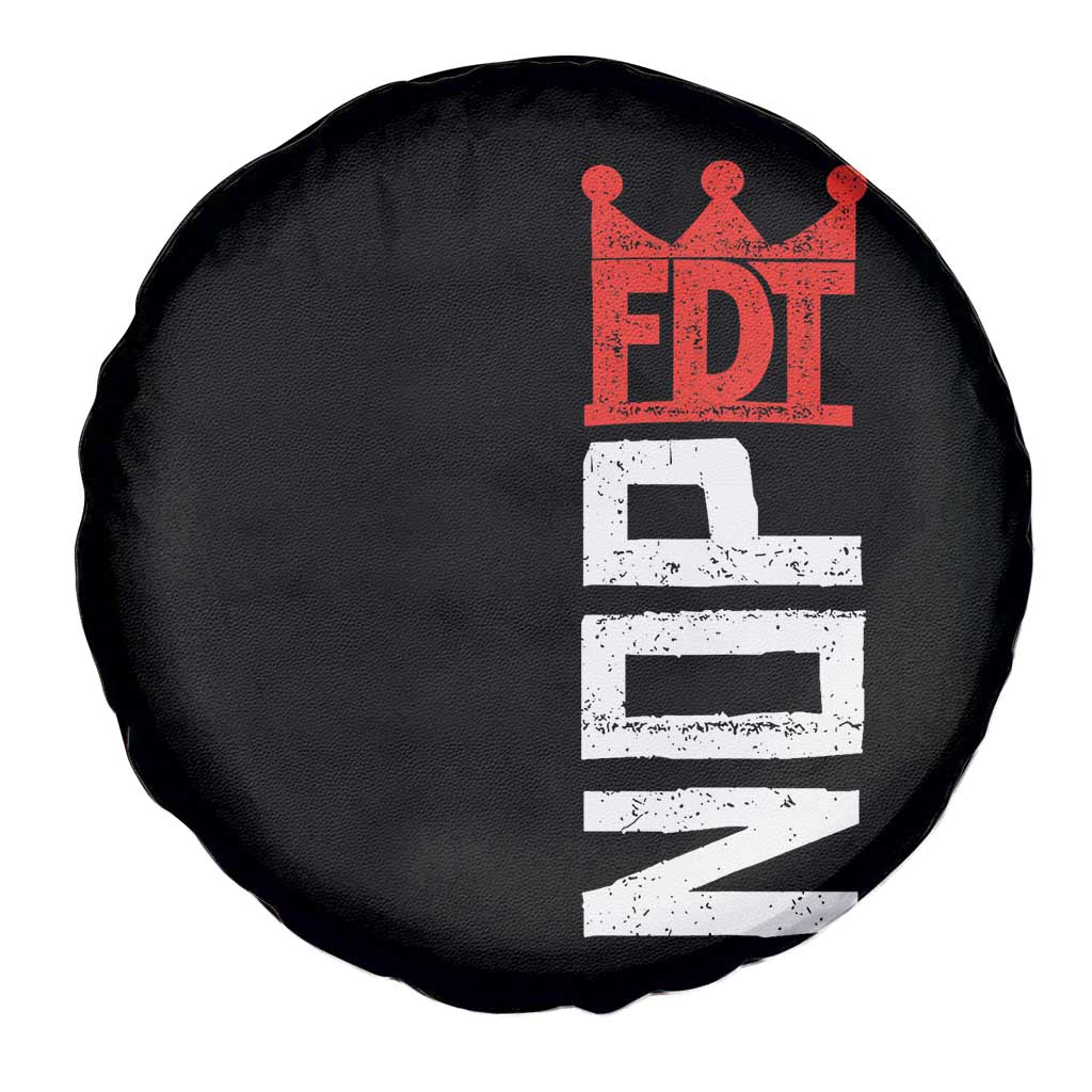 No Kings Protest Nope Funny Political Satire Spare Tire Cover