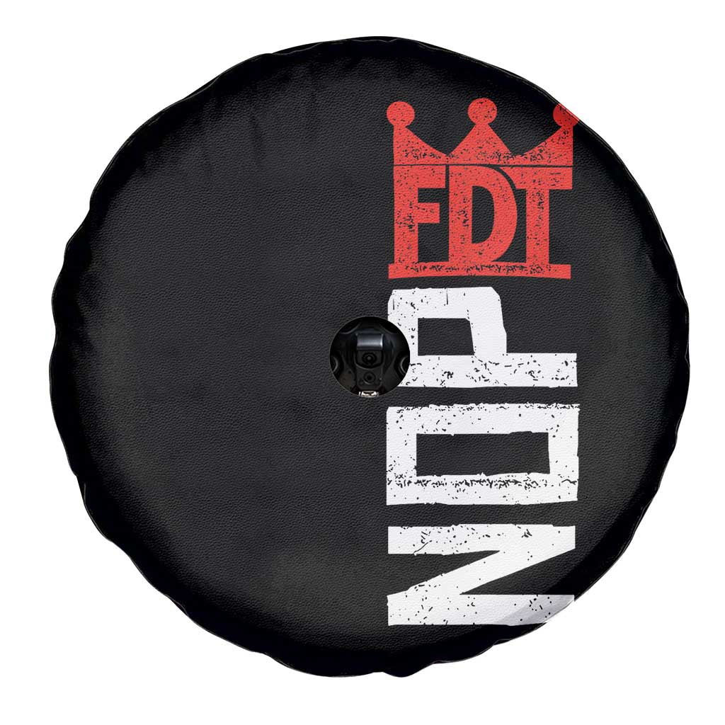 No Kings Protest Nope Funny Political Satire Spare Tire Cover