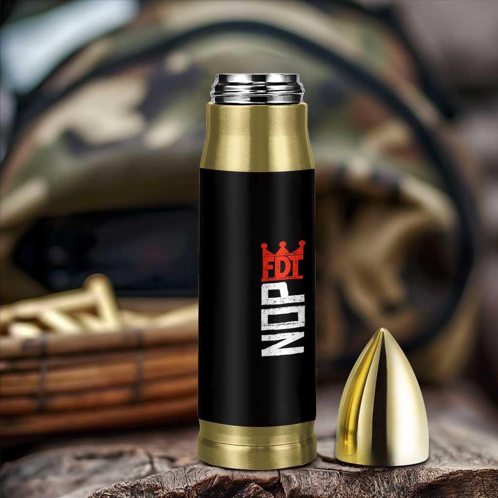 No Kings Protest Nope Funny Political Satire Bullet Tumbler