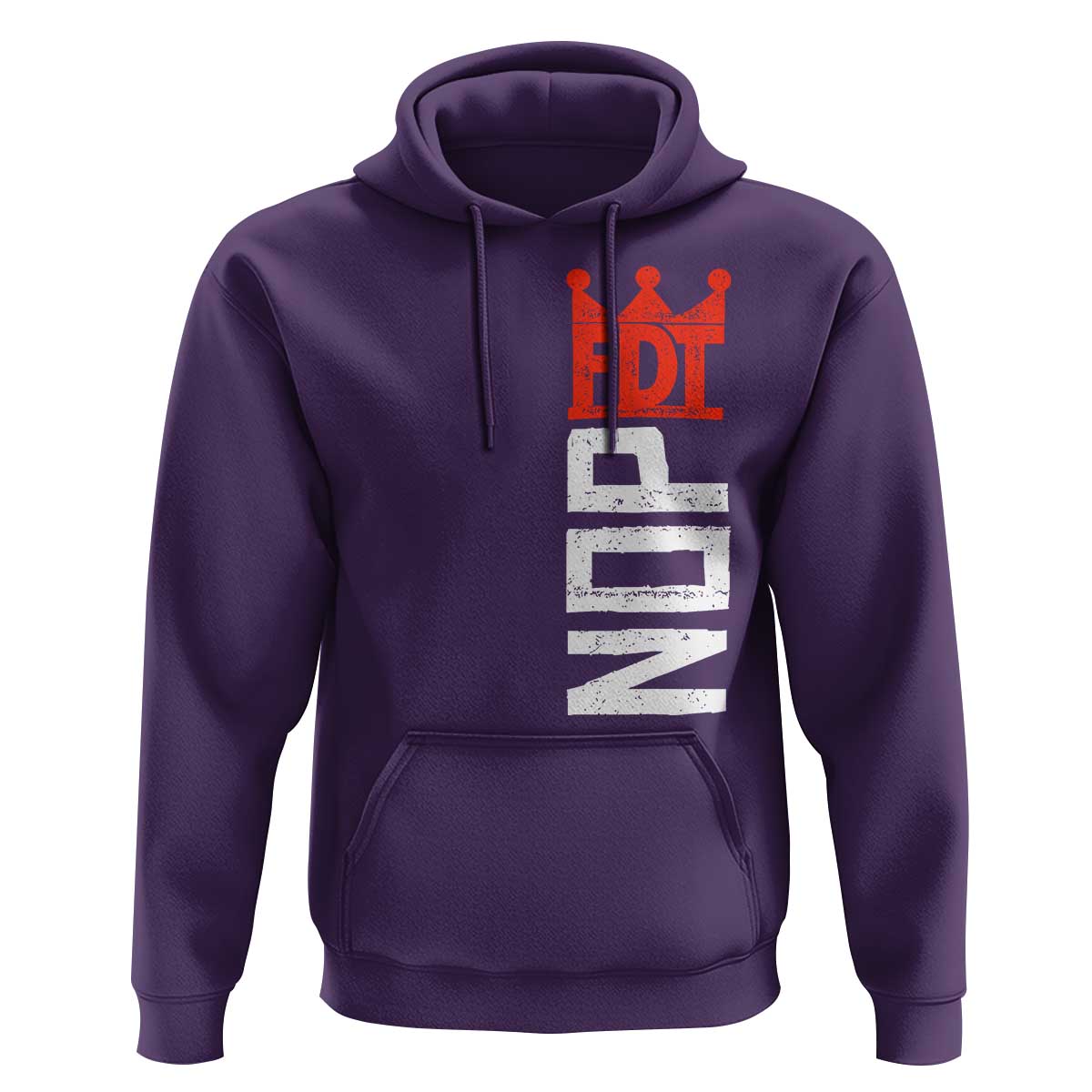 No Kings Protest Nope Funny Political Satire Hoodie