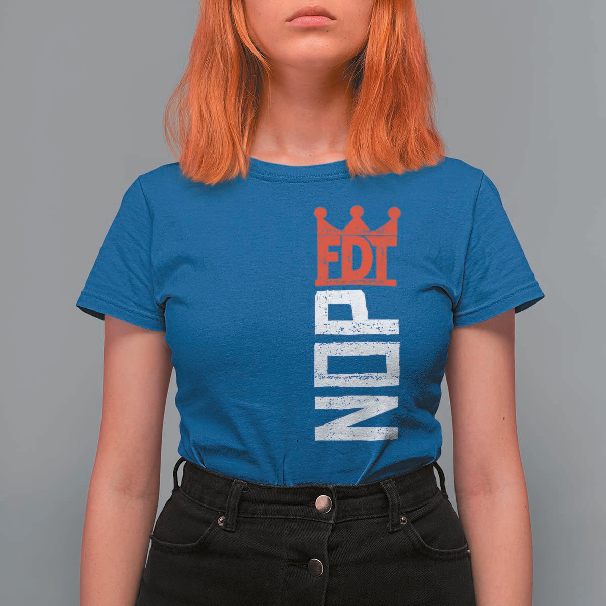 No Kings Protest Nope Funny Political Satire T Shirt For Women