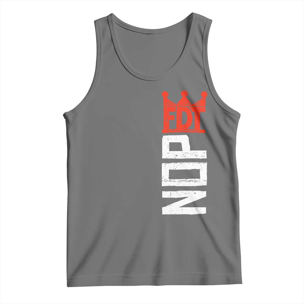 No Kings Protest Nope Funny Political Satire Tank Top