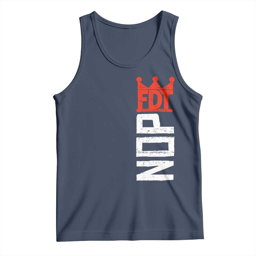 No Kings Protest Nope Funny Political Satire Tank Top