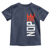 No Kings Protest Nope Funny Political Satire Toddler T Shirt
