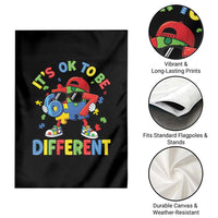 Six Seven Autism Awareness Garden Flag It Is Ok To Be Different 67 Meme Puzzle