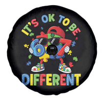 Six Seven Autism Awareness Spare Tire Cover It Is Ok To Be Different 67 Meme Puzzle