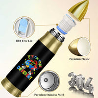 Six Seven Autism Awareness Bullet Tumbler It Is Ok To Be Different 67 Meme Puzzle