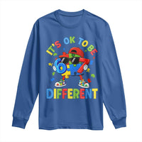 Six Seven Autism Awareness Long Sleeve Shirt It Is Ok To Be Different 67 Meme Puzzle