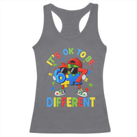 Six Seven Autism Awareness Racerback Tank Top It Is Ok To Be Different 67 Meme Puzzle