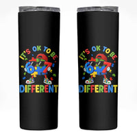 Six Seven Autism Awareness Skinny Tumbler It Is Ok To Be Different 67 Meme Puzzle