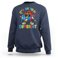 Six Seven Autism Awareness Sweatshirt It Is Ok To Be Different 67 Meme Puzzle