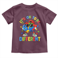 Six Seven Autism Awareness Toddler T Shirt It Is Ok To Be Different 67 Meme Puzzle