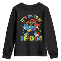 Six Seven Autism Awareness Youth Sweatshirt It Is Ok To Be Different 67 Meme Puzzle