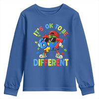Six Seven Autism Awareness Youth Sweatshirt It Is Ok To Be Different 67 Meme Puzzle