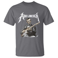 Abe Lincoln Playing Electric Guitar Rocker T Shirt