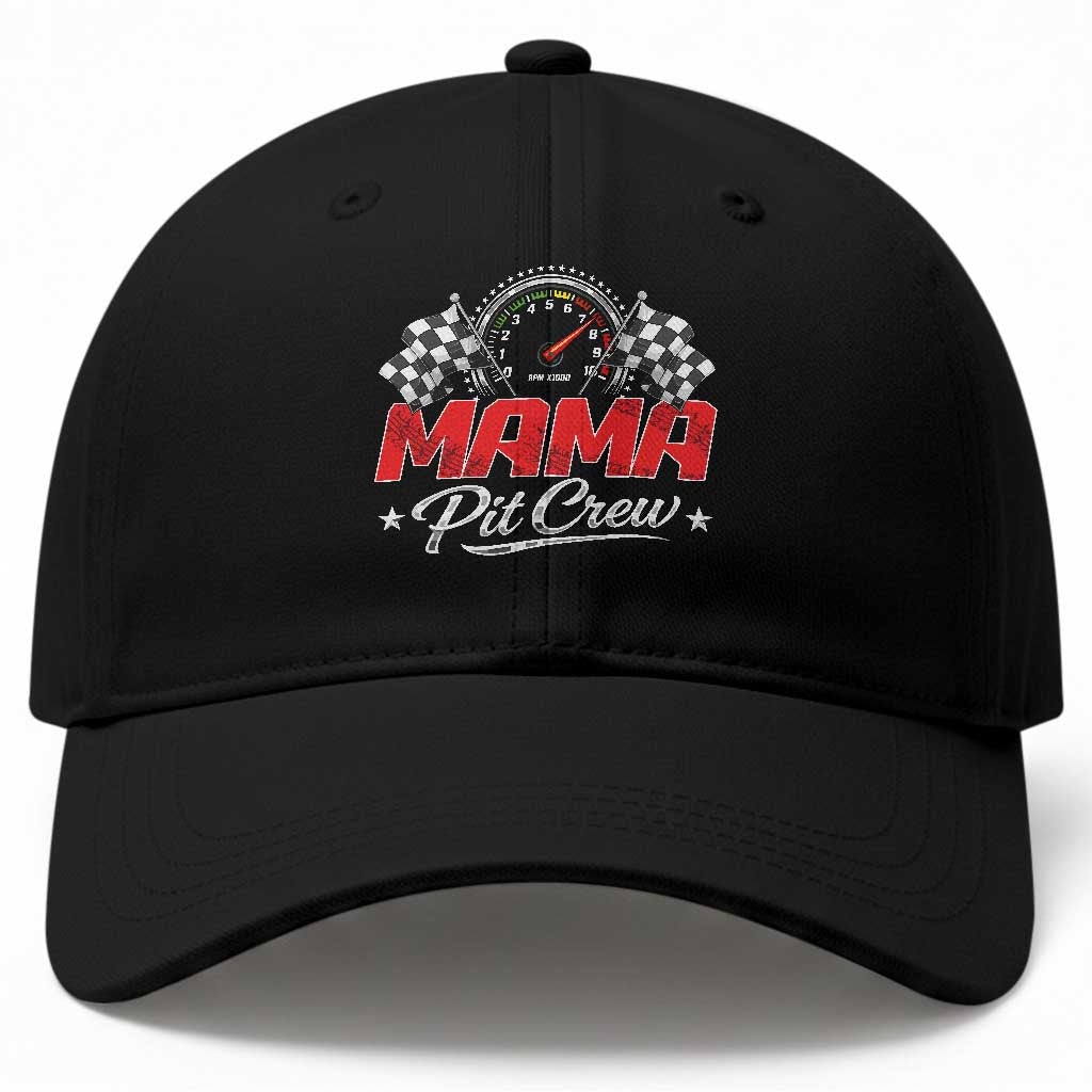 Mama Pit Crew Baseball Cap Racing Family Matching Mothers Day