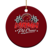 Mama Pit Crew Ceramic Ornament Racing Family Matching Mothers Day