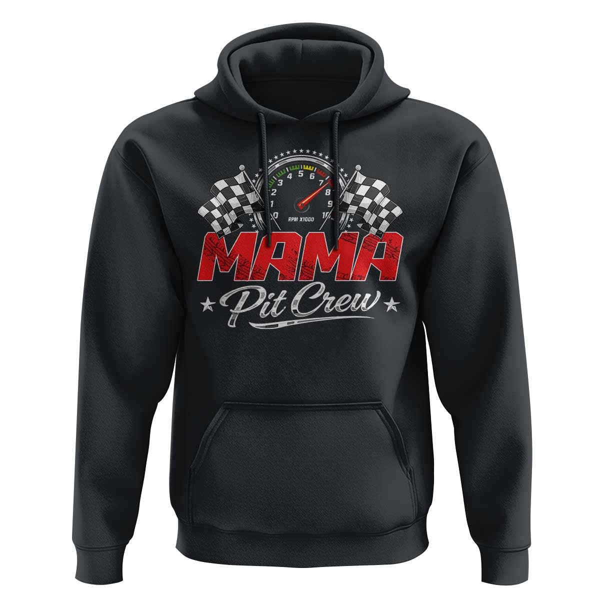 Mama Pit Crew Hoodie Racing Family Matching Mothers Day