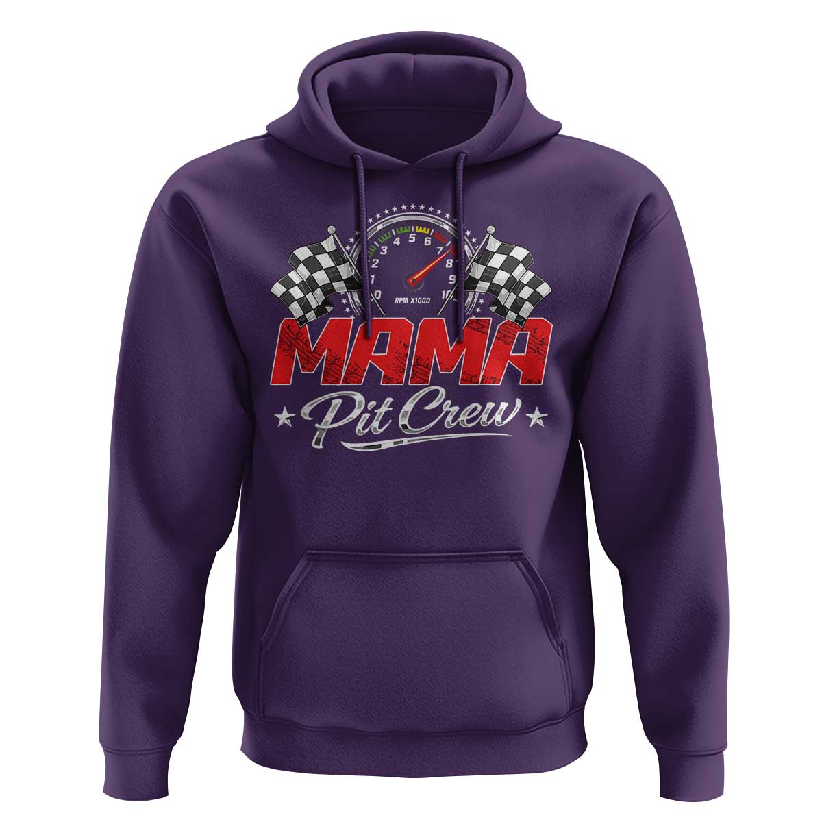 Mama Pit Crew Hoodie Racing Family Matching Mothers Day