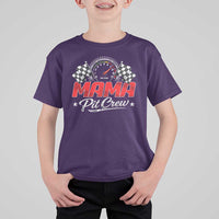 Mama Pit Crew T Shirt For Kid Racing Family Matching Mothers Day