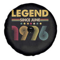 June 50th Birthday Spare Tire Cover Legends Since June 1976 Retro Bday