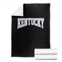 Kentucky Throw Blanket Vintage Sports Design Kentuckian KY State