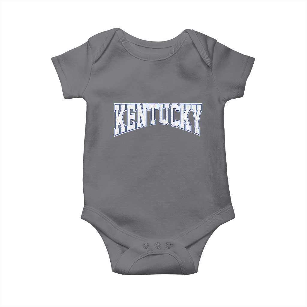 Kentucky Baby Onesie Vintage Sports Design Kentuckian KY State