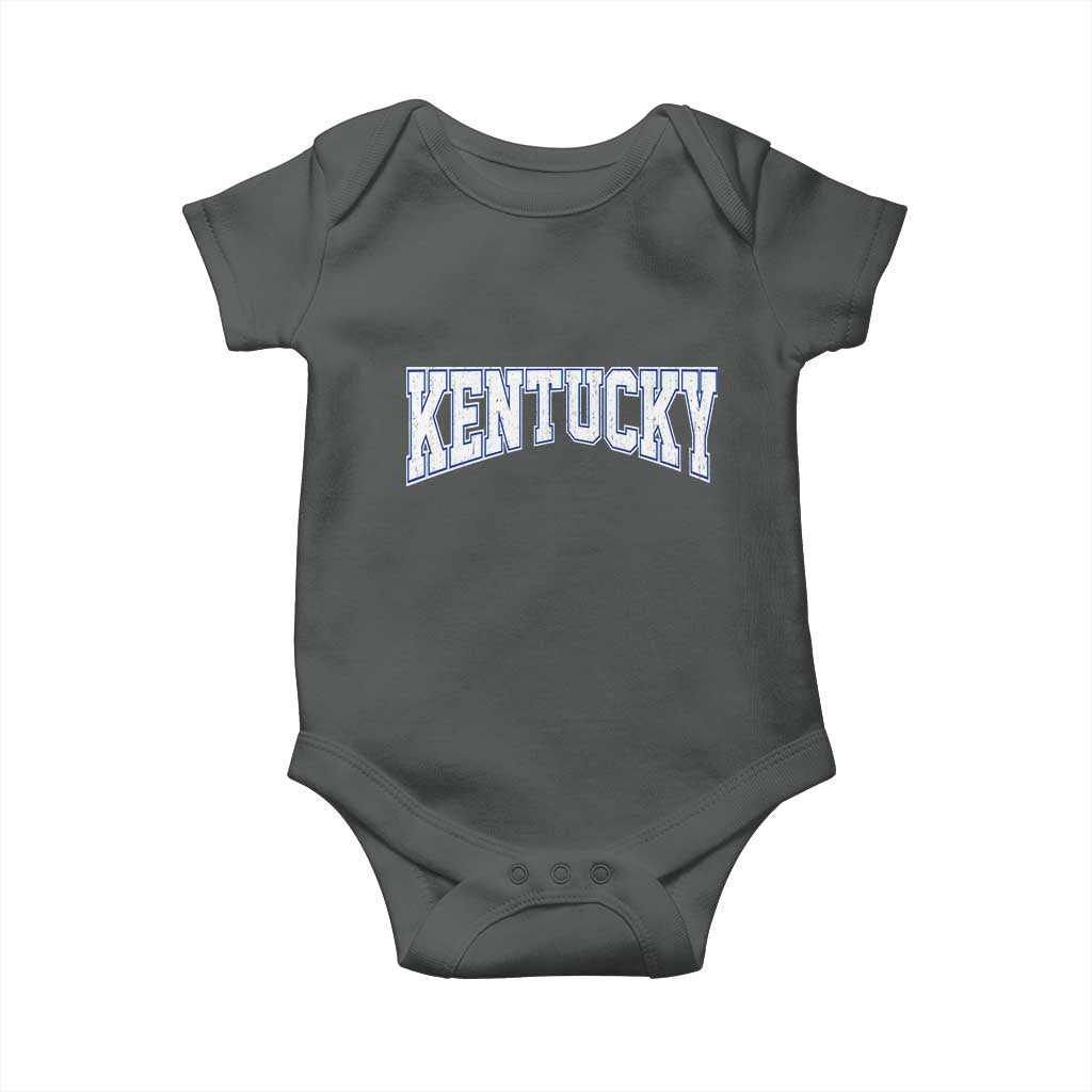 Kentucky Baby Onesie Vintage Sports Design Kentuckian KY State