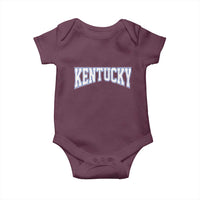 Kentucky Baby Onesie Vintage Sports Design Kentuckian KY State