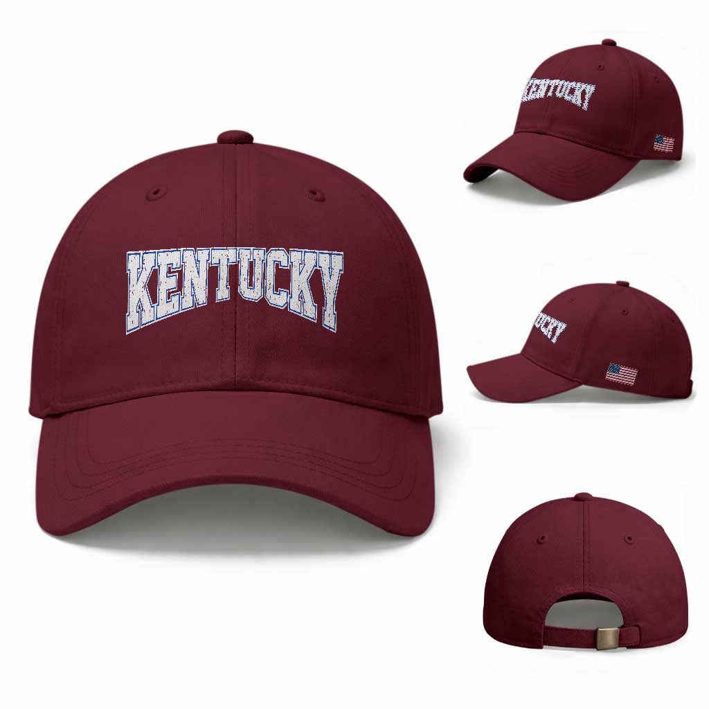 Kentucky Baseball Cap Vintage Sports Design Kentuckian KY State