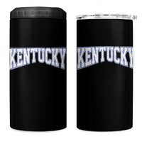 Kentucky 4 in 1 Can Cooler Tumbler Vintage Sports Design Kentuckian KY State