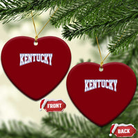 Kentucky Ceramic Ornament Vintage Sports Design Kentuckian KY State